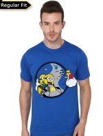 Minion Kart Royal Blue T-Shirt