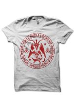 Satan 666 White T-Shirt