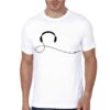 Trane Headphones White T-Shirt