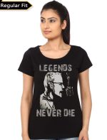 Legends Never Die Linkin Park Women's Black T-Shirt