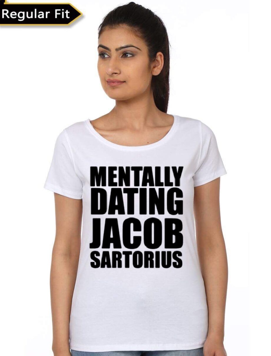 Mentally Dating Jacob Sartorius White T-Shirt