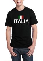 Italia Black T-Shirt