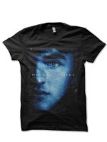 Winter Is Here Bran Stark Black T-Shirt