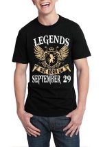 Legends Are Born On September 29 T-Shirt