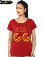 House Tribbiani Girl's Red T-Shirt