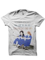 Nobody Knows Where They Grey's Anatomy White T-Shirt