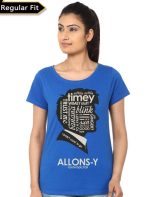 Tenth Doctor Royal Blue Girl's T-Shirt