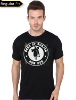 Sons Of Punjab Hun Dus Black T-Shirt