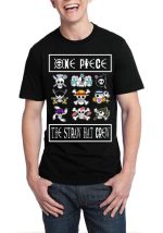 One Piece Black T-Shirt