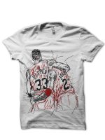Scottie Pippen and Michael Jordan White T-Shirt