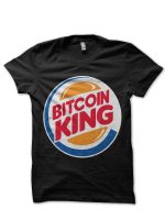 Bitcoin King Black T-Shirt