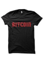 Bitcoin Mr. Robot Black T-Shirt