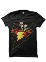 Shazam Black T-Shirt