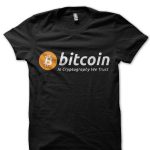 Bitcoin In Cryptography We Trust T-Shirt