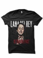 Lana Del Rey Ultraviolence Black T-Shirt