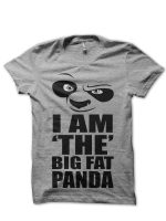 Fat Panda Grey T-Shirt