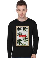 Supreme Black Full Sleeve T-Shirt