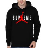 Supreme Jordan Black Hoodie