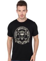 Rolling Thunder Vintage Motorcycle Black T-Shirt