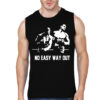 No Easy Way Out Rocky Vs Dargo Black Sleeveless T-Shirt