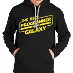 Best Programmer In The Galaxy Black Hoodie