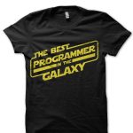 Best Programmer In The Galaxy Black T-Shirt