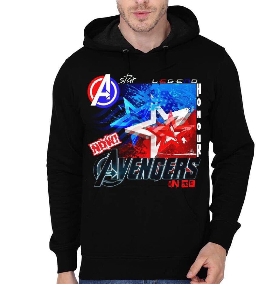 Avengers Black Hoodie