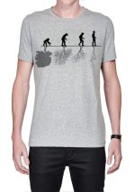 Evolution Of Destruction Grey T-Shirt