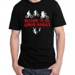 Upside Down Black T-Shirt