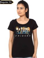 Friends Girls Black Top
