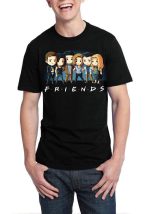 Friends Black T-Shirt