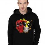 Bestie Deadpool And Wolverine Black Hoodie