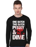 The Punisher Black Full Sleeve T-Shirt