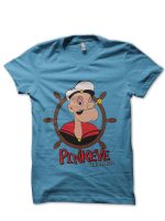 Pinkeye The Sailor Light Blue T-Shirt