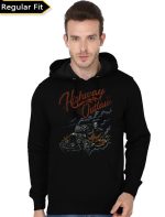 Death Racer by Derrick Castle Black Hoodie