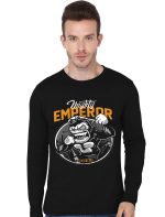 Mighty Emperor Black Full Sleeve T-Shirt