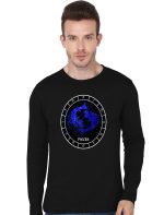 Pisces Black Full Sleeve T-Shirt