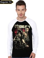The Walking Dead Daryl n Chewie Raglan T-Shirt