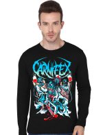 Deathcore Vs Slam Metal Black Full Sleeve T-Shirt