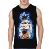 Goku Ultra Instinct Black Sleeveless T-Shirt