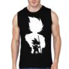 Son Goku Black Sleeveless T-Shirt