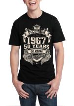 December 1967 Black T-Shirt