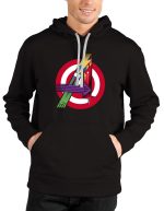 The Avengers : Team Assembled Black Hoodie