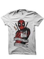 They Call Me Deadpool White T-Shirt