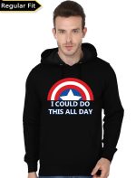 Captain America Black Hoodie