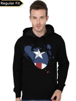 Captain America Black Hoodie