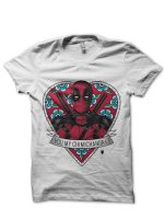Deadpool I Love Chimichangas White T-Shirt