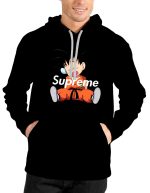Little Goku Supreme Black Hoodie