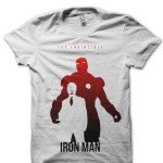 The Invincible Iron Man White T-Shirt