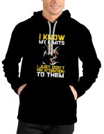Vegeta I Know My Limits Black Hoodie